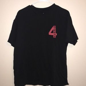 Short sleeved black shirt